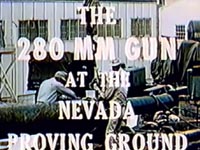 280mm Gun video